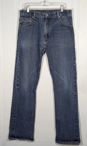 Jeans uomo bootcut Levis 517 taglia 36x36 lavaggio regolare rigido 100% cotone cowboy - Foto 1 di 4