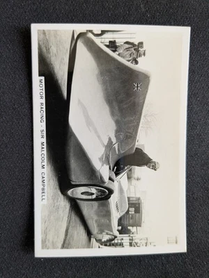 1935 Pattreiouex Sporting Events & Stars Card # 28 Malcolm Campbell (EX/NM) - Image 1 of 3