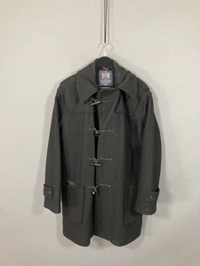 GLOVERALL DUFFLE Coat - Size Large - Black - Great Condition - Men’s - Picture 1 of 4