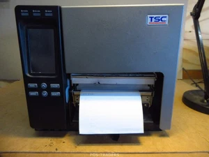 TSC TTP-368MT Thermal Barcode Label Printer LAN USB 300dpi - 2385 M / BAD PRINT - Photo 1/9