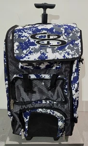 Boombah Rolling Catchers Hybrid Superpack Camo Blue Gray *missing Front Flap* - Picture 1 of 7
