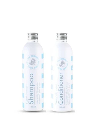 THE CORNISH SEAWEED BATH CO New listingThe Cornish Seaweed Shampoo & Conditioner Set 280ml each New BBD 09/27 Free P&P