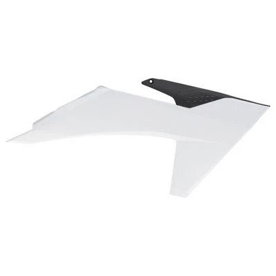 Acerbis Radiator Scoops White/Black For KTM 125 XC 2023-2024 — 第 1/2 张图片