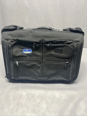 Tumi Alpha Black ballistic 22” 2- Wheeled Garment Bag Trip Luggage 22037DH - Image 1 of 4