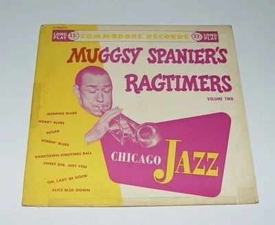 MUGGSY SPANIER'S RAGTIMERS Chicago Jazz Vol 2 COMMODORE LP - Image 1 of 3