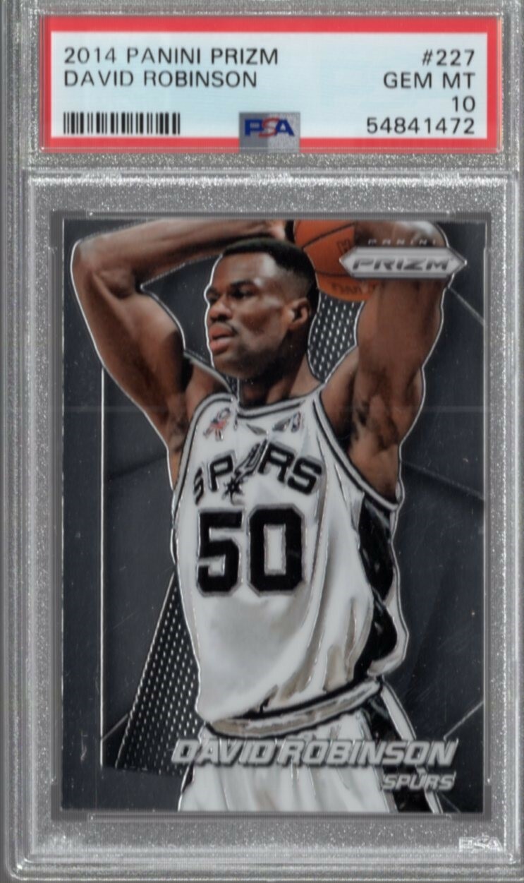 2014/15 Panini Prizm David Robinson #227 PSA 10 