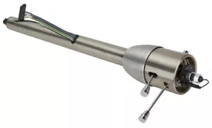 NEW STANDARD GM TILT STEERING COLUMN,5-POSITION,33" LONG,FLOOR SHIFT,HOT ROD - Bild 1 von 3