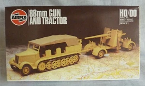 Airfix 88mm Gun & Tractor HO/OO Scale Model Kit - Picture 1 of 2
