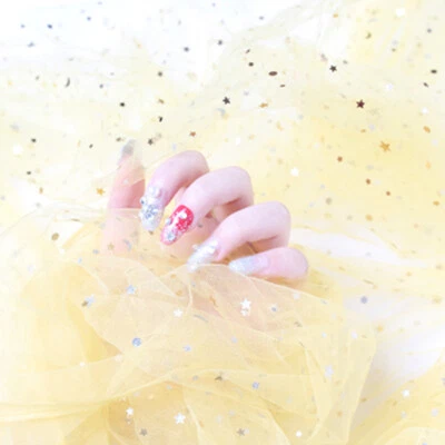 Telón de fondo de fotografía estrella malla tela accesorios decoración envoltura de regalo para cosméticos joyería Foto 1 de 4