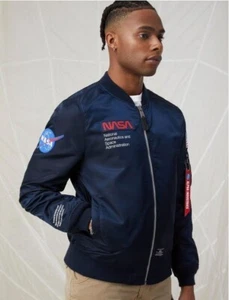 ALPHA INDUSTRIES L-2B NASA GEN II BOMBER JACKET - Picture 1 of 2