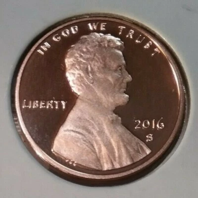 2016 Lincoln Shield Cent  S - Proof - Uncirculated - Image 1 of 2