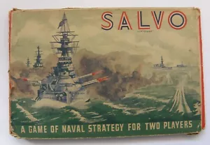 Salvo A game of Naval Strategy for Two Players c.1950s - 60s - Picture 1 of 8