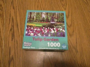 PUZZLE TULIPÁN JARDÍN NUEVO SELLADO DE FÁBRICA 1000 PIEZAS ROMPECABEZAS MATE 27 X 20 - Imagen 1 de 3