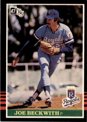 1985 Donruss Joe Beckwith Baseball Cards #541 - Image 1 of 2