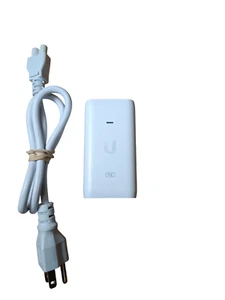 Ubiquiti UniFi U-PoE-AF PoE Injector UPOE af With Power Cord - Photo 1/6
