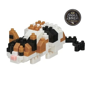 Nanoblock CALICO CAT - NBC-265, Level 2, 140 Pieces, NEW - Picture 1 of 3