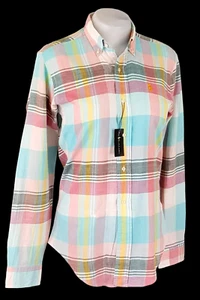 POLO RALPH LAUREN Girls Multicoloured L/S EVENING SHIRT - 16Yrs -£109 - Picture 1 of 13