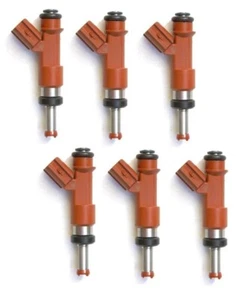 6 FUEL INJECTORS for TOYOTA RAV 4 GSA33 2GRFE 3.5L V6 07-13 INJECTOR - Picture 1 of 1