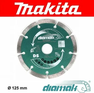 Disco de corte hoja de diamante Makita 125 mm hoja de 5" pulgadas mampostería ladrillo piedra DiaMak - Imagen 1 de 14