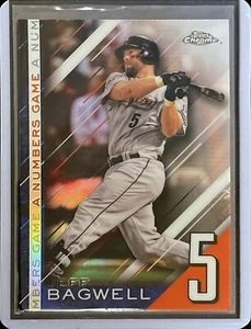 Jeff Bagwell - 2020 Topps Chrome Baseball - A Numbers Game #5 - Bild 1 von 1