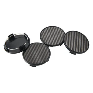 65mm Wheel Cap Cover Blank Centre Cap Hubcaps For Rims Parts - 4 Pieces - Picture 1 of 14