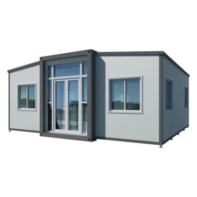 2 Bedroom 1 Bath  19x20 feet Expandable Folding Mobile Tiny Home prefabricated - Image 1 of 4
