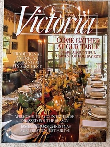Vintage VICTORIA Magazine Nov 1996 Excellent Cond. RARE Come Gather at our Table - Picture 1 of 1