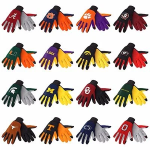 NCAA Texting Technology Gloves - Pick Your Team - Picture 1 of 32