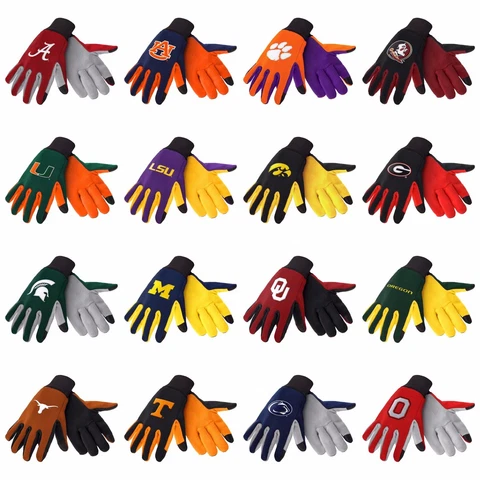 NCAA Texting Technology Gloves - Pick Your Team - FREE SHIPPING Cover