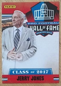 JERRY JONES, ¡RARO! Tarjeta "Salón de la Fama" Panini 2022, ¡leyenda! - Imagen 1 de 1