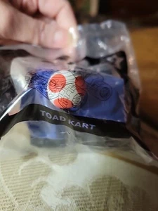 McDonalds happy meal toy - THE SUPER MARIO BROTHERS MOVIE - TOAD KART #2 new - Picture 1 of 5