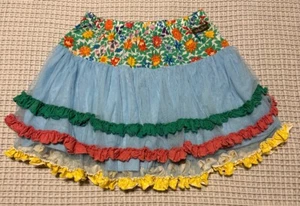 Matilda Jane Brilliant Daydream Field of Flowers Skirt Girls Size 10 - Picture 1 of 2
