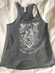 The Devil Makes Three, Large Tank-Top Racer Back, Gray - Picture 1 of 5
