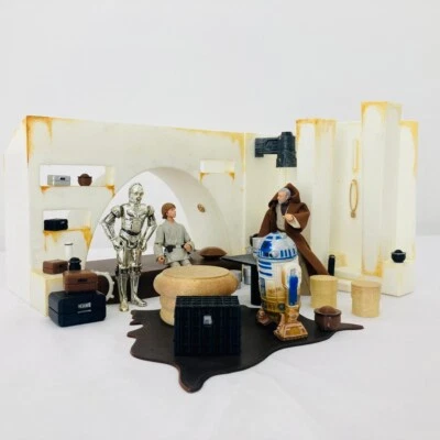 CUSTOM Obi-Wan Kenobi's Hut Diorama for 3.75 IN (1:18) FIGURE - Image 1 of 4