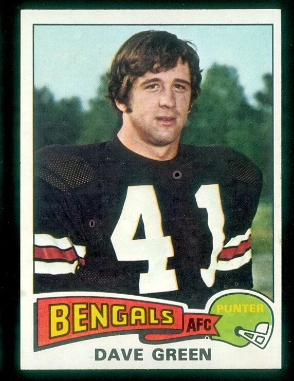 1975 TOPPS #394 DAVE GREEN NRMT - Image 1 of 1