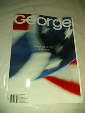 Tribute Issue October 1999 John Kennedy George Magazine JFK LNC US Politics Flag