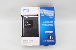 Disque dur portable WD My Passport Ultra 1 To noir - Photo 1/8