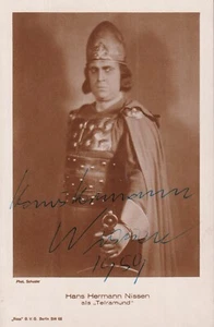 Hans Hermann Nissen als "Telramund"- Ross-Verlag ohne Nummer - original signiert - Picture 1 of 1