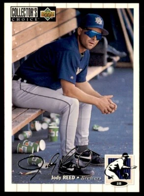 1994 Collector's Choice Jody Reed Milwaukee Brewers #564 - Image 1 of 2