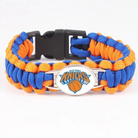 NEW YORK KNICKS PARACORD BRACELET - NBA BASKETBALL Cover