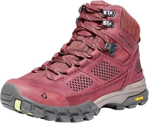 Vasque Women's Talus Mid Waterproof Hiking Boots Rum Raisin/Green Glow NEW 11 M - Picture 1 of 14