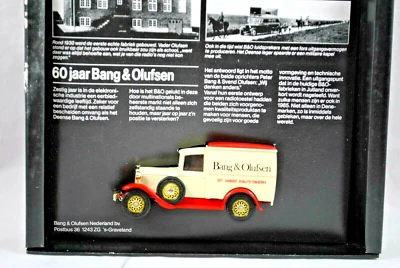 Matchbox of Yesteryear No:Y-22 / 21 1930 FORD Model A Van in B&O BANG & OLUFSEN - Image 1 of 4