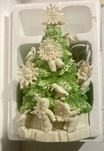 Snowbabies Dept 56 Flakes Falling From The Tree Collectors Edition - Picture 1 of 4