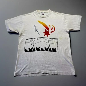 Vintage 80s Thrashed Buffalo Series Buff Art Distressed Shirt Adult Size XL - Picture 1 of 12