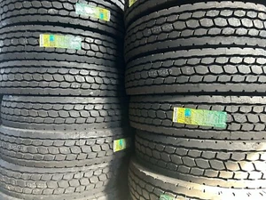 (8-Tires) 11R24.5 LANCASTER DRIVE TIRES 16 PLY PREMIUM QUALITY 149/146 L LR H - Picture 1 of 3