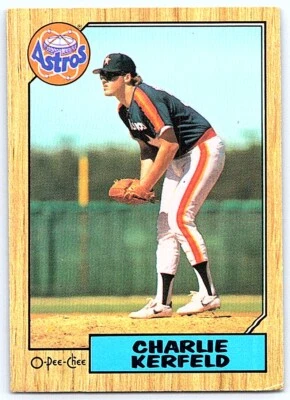 1987 O-Pee-Chee Charlie Kerfeld Houston Astros #145 - Image 1 of 2