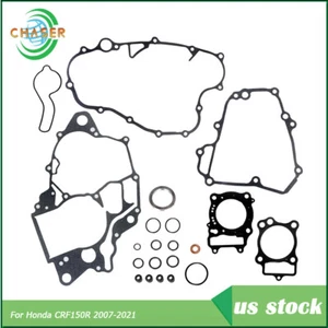 Complete Gasket Kit For Honda CRF150R 2007-2021 Set Top And Bottom End Head - Picture 1 of 13