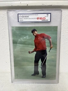 Tiger Woods Topps Photo 1997 #5 The Masters Gem Mint 10 Topps Authenticated - Picture 1 of 7