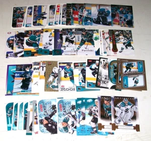 Lotto 62 carte San Jose Sharks anni 90 al 2010 Nabokov Thornton Marleau - Foto 1 di 5