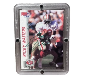 1992 San Francisco 49RS RICKY WATTERS Carta autografa firmata #150/1032 Pro NFL - Foto 1 di 3